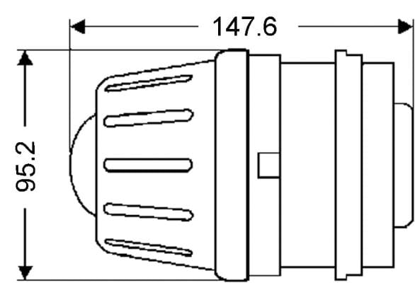 Φανάρι DE Premium 50 12V HELLA 1BL009071081