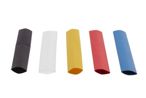 Heatshrink Tube 2:1 9,5 4,8mm 100mm Μπλέ Πορτοκαλί Red Μάυρο transparent HELLA 9MJ178458082 - Image 3