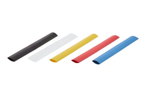 Heatshrink Tube 2:1 9,5 4,8mm 100mm Μπλέ Πορτοκαλί Red Μάυρο transparent HELLA 9MJ178458082 - Image 2
