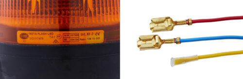 Strobe-type Φάρος LED-Strobe-type - RotaLED 12/24V Yellow HELLA 2XD012878001 - Image 6