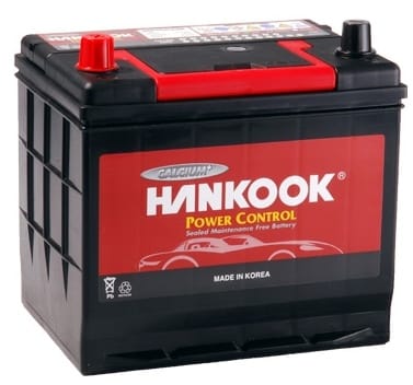 Μπαταρία αυτοκινήτου Hankook MF55D23R - 12V 60Ah - 550CCA(SAE) εκκίνησης