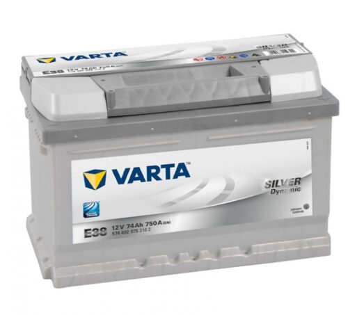 Μπαταρία αυτοκινήτου Varta Silver E38 - 12V 74 Ah - 750CCA A(EN) εκκίνησης - Image 2