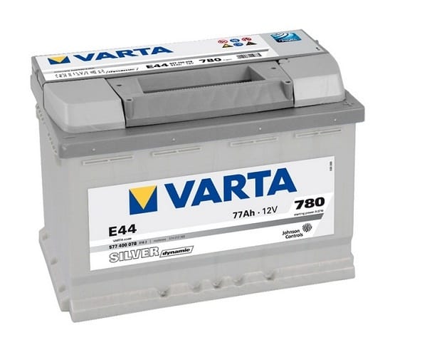 Μπαταρία αυτοκινήτου Varta Silver E44 - 12V 77 Ah - 780CCA A(EN) εκκίνησης