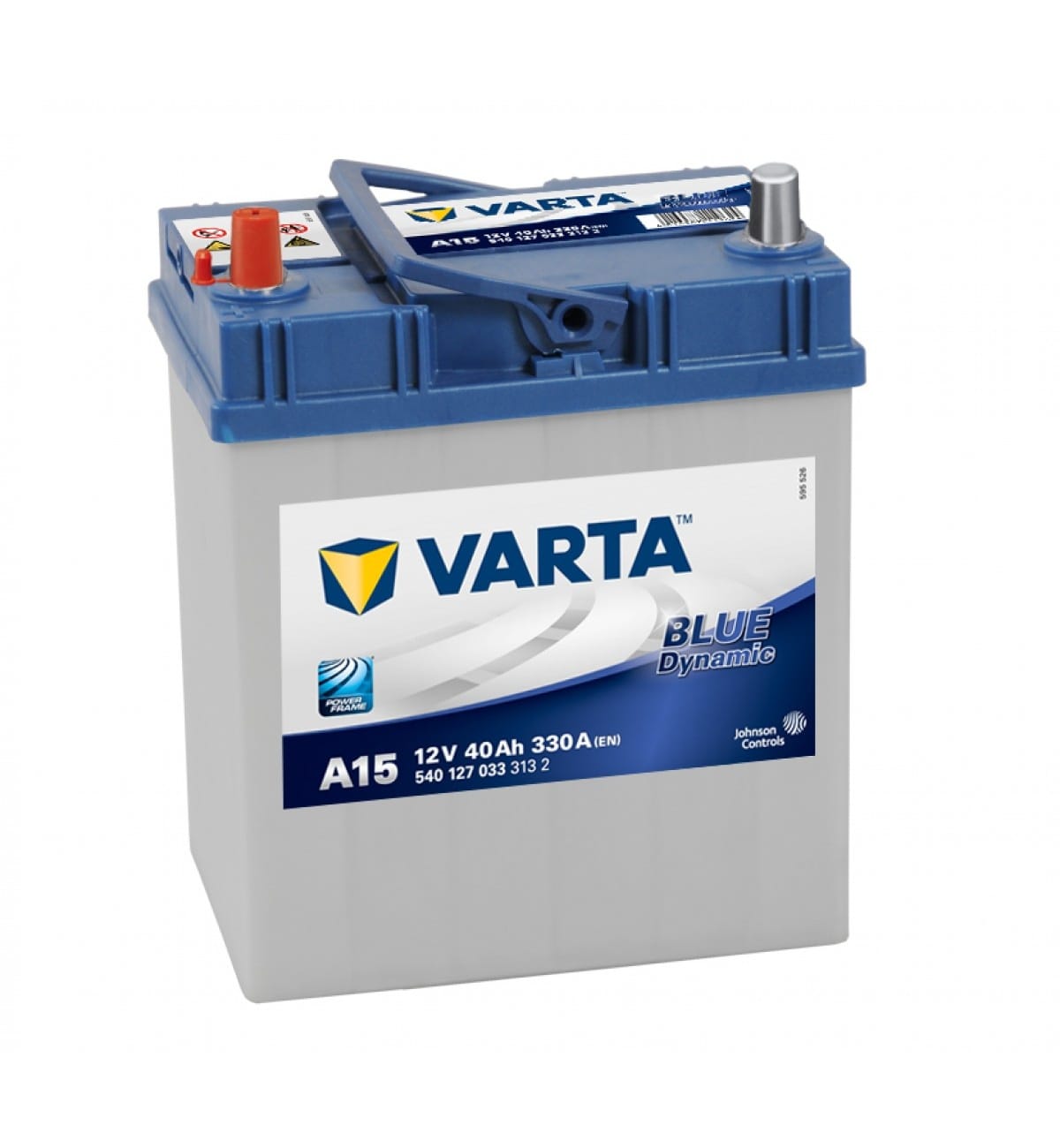 Μπαταρία αυτοκινήτου Varta Blue A15 - 12V 40 Ah - 330CCA A(EN) εκκίνησης