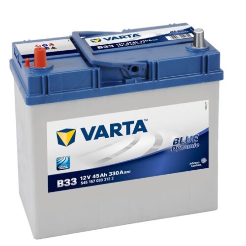 Μπαταρία αυτοκινήτου Varta Blue B33 - 12V 45 Ah - 330CCA A(EN) εκκίνησης