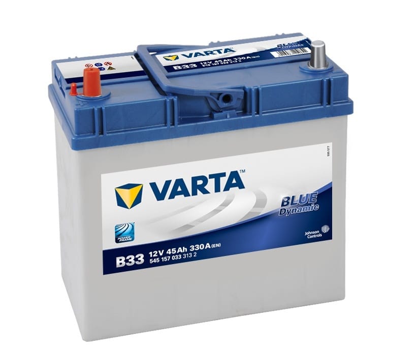 Μπαταρία αυτοκινήτου Varta Blue B33 - 12V 45 Ah - 330CCA A(EN) εκκίνησης