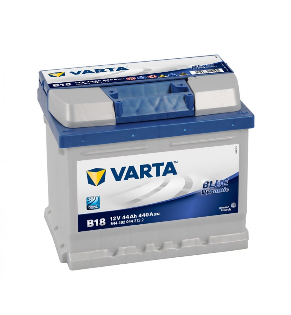 Μπαταρία αυτοκινήτου Varta Blue B18 - 12V 44 Ah - 440CCA A(EN) εκκίνησης