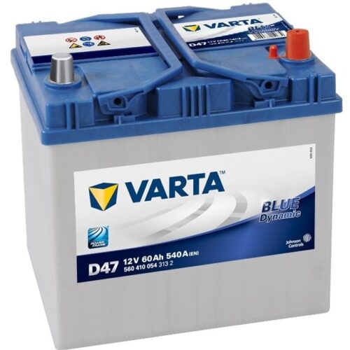 Μπαταρία αυτοκινήτου Varta Blue D47 - 12V 60 Ah - 540CCA A(EN) εκκίνησης