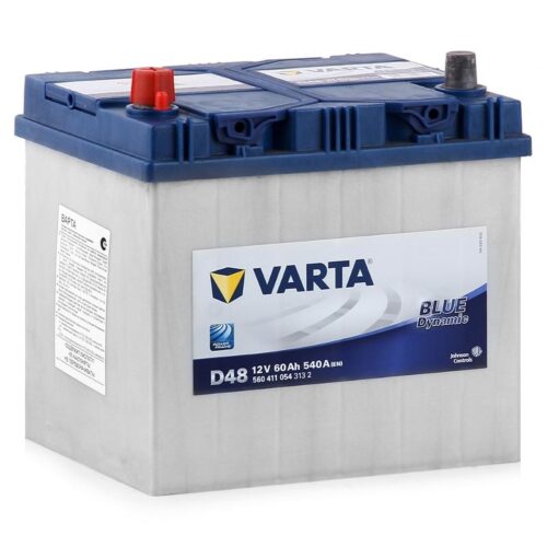 Μπαταρία αυτοκινήτου Varta Blue D48 - 12V 60 Ah - 540CCA A(EN) εκκίνησης
