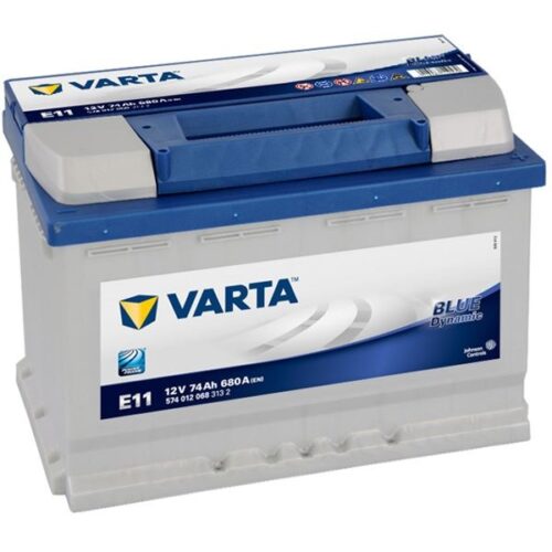 Μπαταρία αυτοκινήτου Varta Blue E11 - 12V 74 Ah - 680CCA A(EN) εκκίνησης