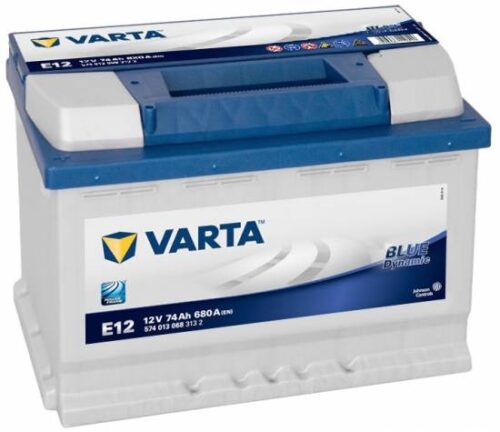 Μπαταρία αυτοκινήτου Varta Blue E12 - 12V 74 Ah - 680CCA A(EN) εκκίνησης - Image 2