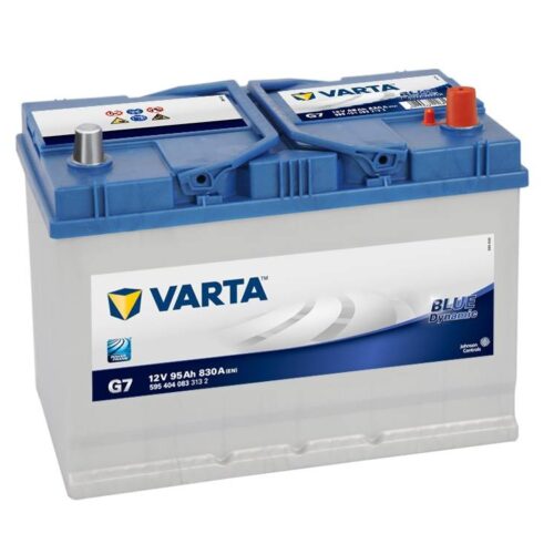Μπαταρία αυτοκινήτου Varta Blue G7 - 12V 95 Ah - 830CCA A(EN) εκκίνησης