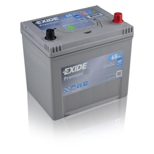 ΜπαταΠερισσότερα για EUR/USD
Ρία αυτοκινήτου Exide Premium EA654 - 12V 65 Ah - 580CCA A(EN) εκκίνησης