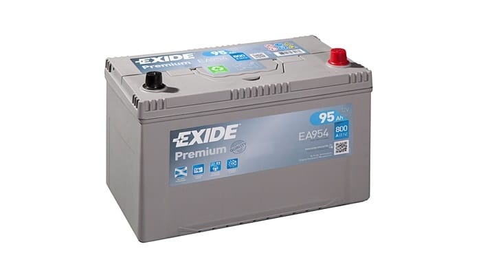 Μπαταρία αυτοκινήτου Exide Premium EA954 - 12V 95 Ah - 800CCA A(EN) εκκίνησης