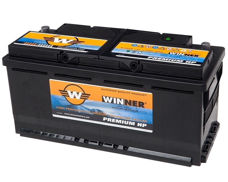 Μπαταρία αυτοκινήτου Winner Premium HP 61045 - 12V 110Ah - 920CCA(EN) εκκίνησης