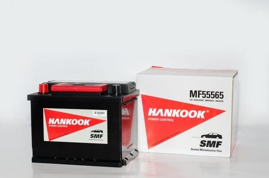 Μπαταρία αυτοκινήτου Hankook MF55565 - 12V 55Ah - 480CCA(EN) εκκίνησης