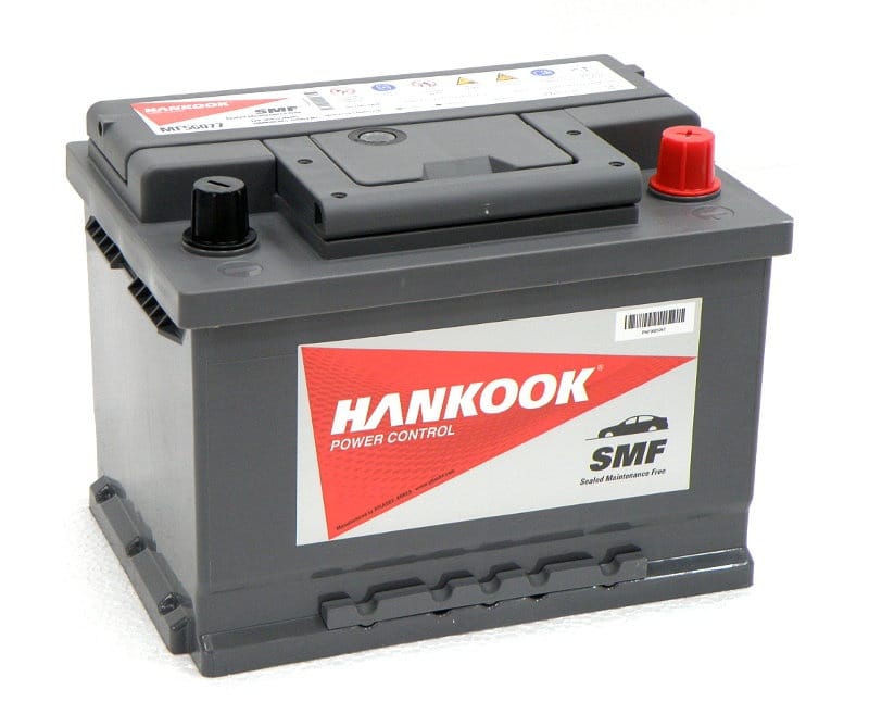 Μπαταρία αυτοκινήτου Hankook MF56077 - 12V 60Ah - 510CCA(EN) εκκίνησης