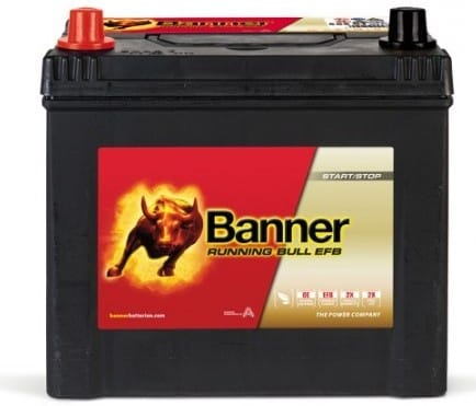 Μπαταρία τεχνολογίας EFB Banner Running Bull 56501 12V 65Ah (C20) - 550CCA εκκίνησης