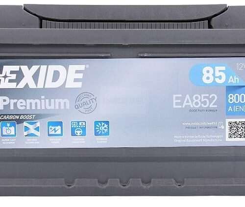Μπαταρία αυτοκινήτου Exide Premium EA852 - 12V 85 Ah - 800CCA A(EN) εκκίνησης