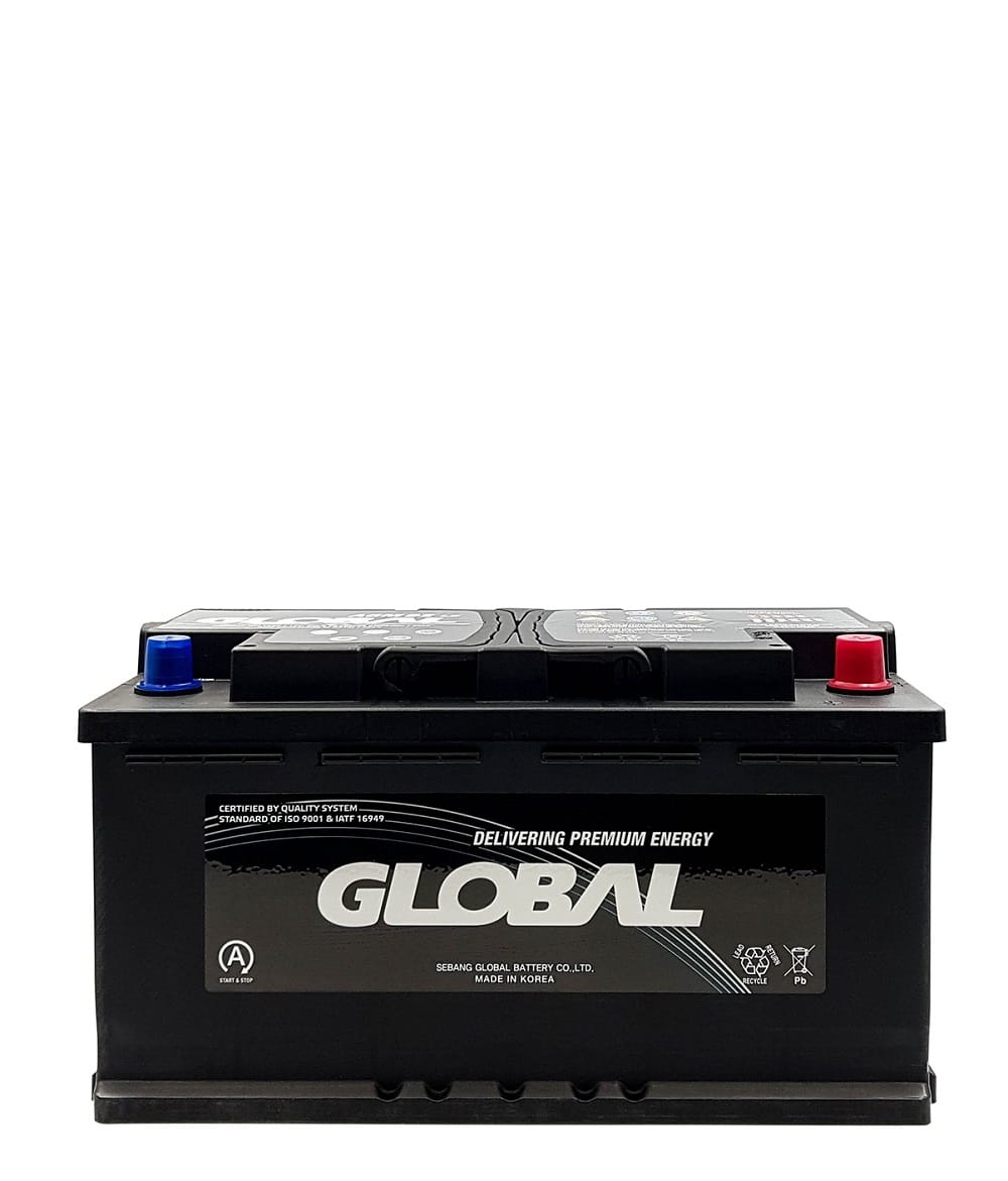 Μπαταρία αυτοκινήτου ευρωπαϊκού τύπου GLOBAL AGM L5 - 12V 92AH - 850CCA(EN) εκκίνησης