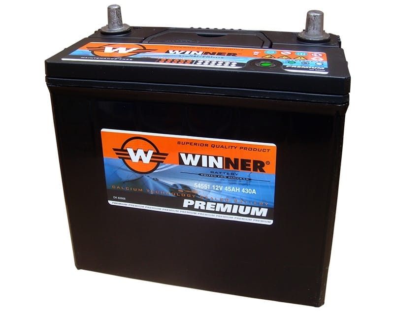 Μπαταρία αυτοκινήτου Winner Premium HP 545514041 - 12V 45Ah - 410CCA(EN) εκκίνησης (54551)