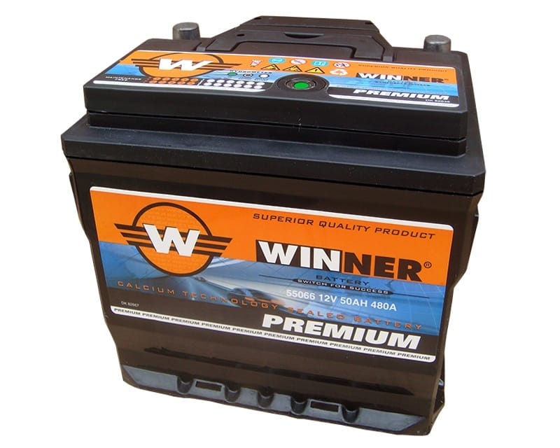 Μπαταρία αυτοκινήτου Winner Premium HP 555501050 - 12V 55Ah - 500CCA(EN) εκκίνησης (55066)