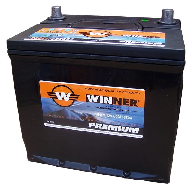 Μπαταρία αυτοκινήτου Winner Premium HP 565512060- 12V 65Ah - 600CCA(EN) εκκίνησης (56069)