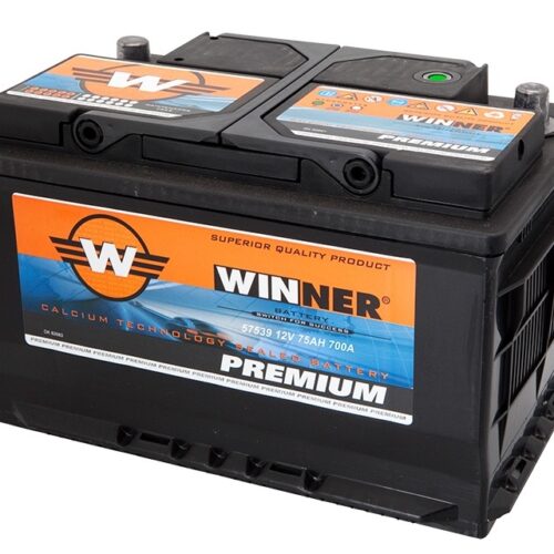 Μπαταρία αυτοκινήτου Winner Premium 575501073 - 12V 75Ah - 730CCA(EN) εκκίνησης (57539)