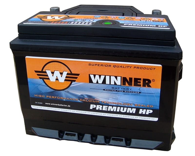 Μπαταρία αυτοκινήτου Winner Premium HP 562501060 - 12V 62Ah - 600CCA(EN) εκκίνησης (56220)