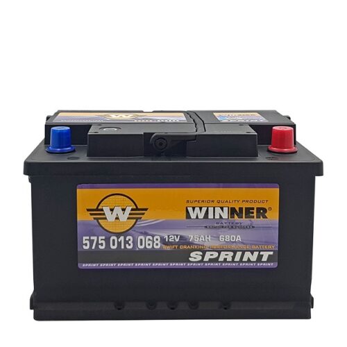 Μπαταρία κλειστού τύπου Winner Sprint 575 013 068 - 12V 75Ah - 680CCA(EN) εκκίνησης