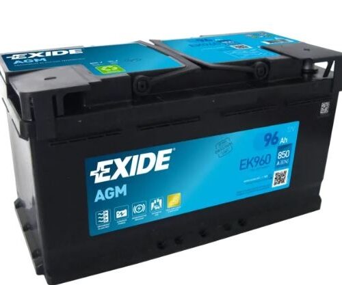 Μπαταρία αυτοκινήτου Exide AGM  EK960 - 12V 96 Ah - 850CCA A(EN) Εκκίνησης