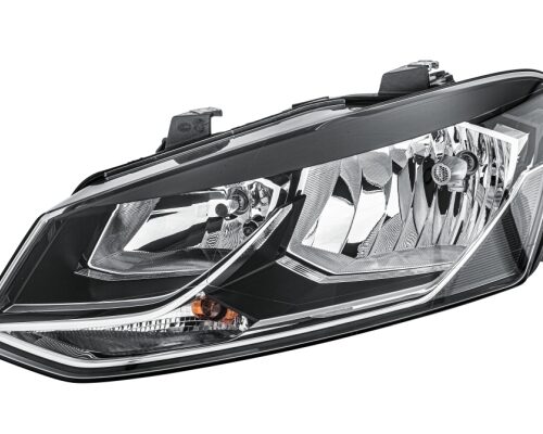 FF/Halogen-Headlight - left for VW Polo (6R1, 6C1) Headlight HELLA 1EB012034011