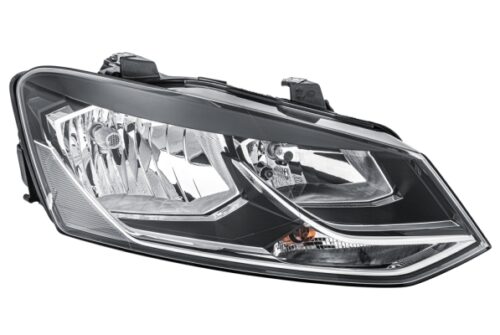 FF/Halogen-Headlight - right for VW Polo (6R1, 6C1) Headlight HELLA 1EB012034021