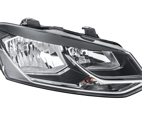 FF/Halogen-Headlight - right for VW Polo (6R1, 6C1) Headlight HELLA 1EB012034021