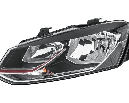 FF/Halogen-Headlight - left for VW Polo (6R1, 6C1) Headlight HELLA 1EB012034051