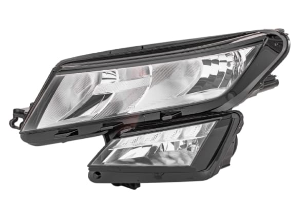 Halogen-Headlight - left for Skoda Kodiaq (NS7, NV7) Headlight HELLA 1EF012669091
