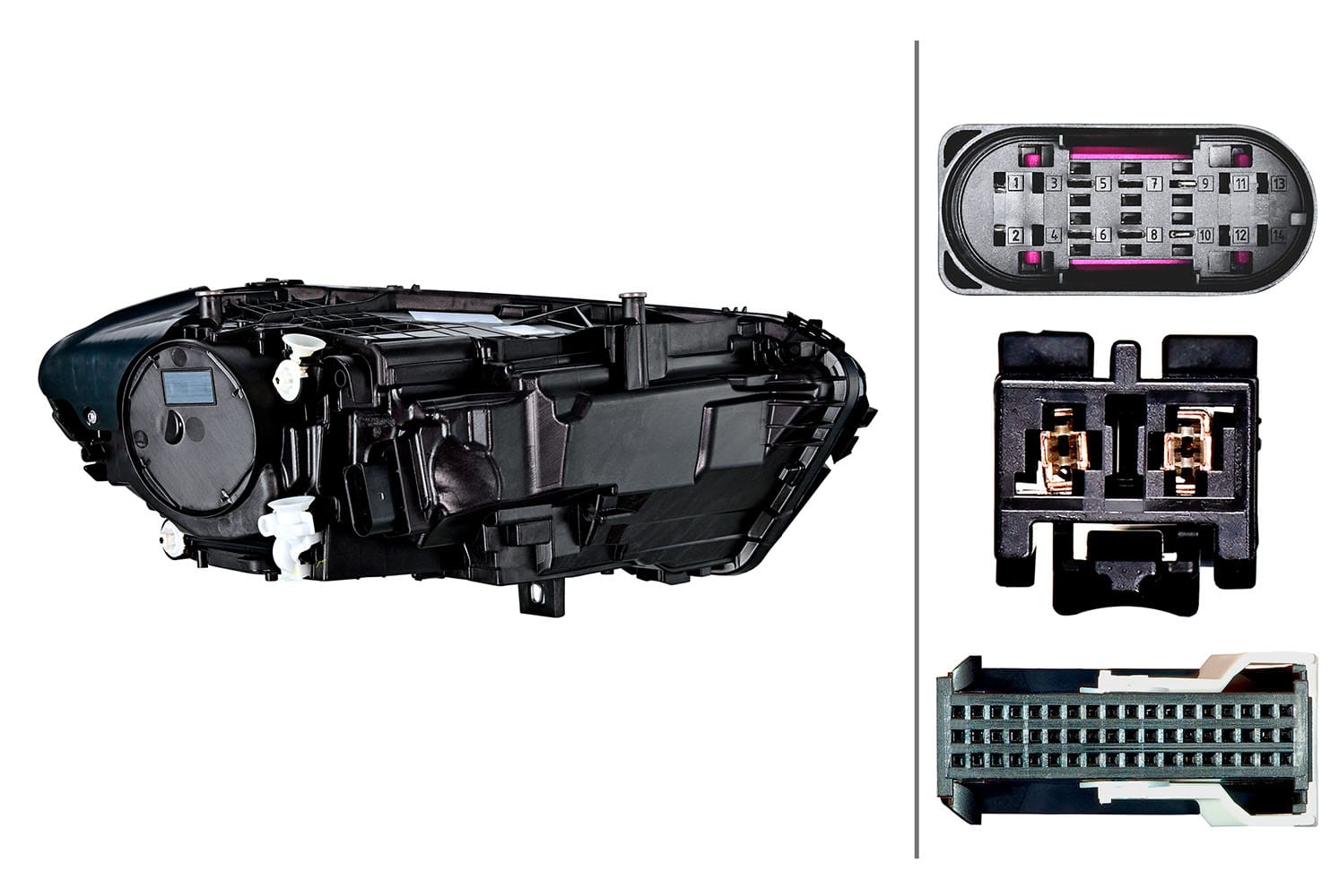 LED Φανάρι Αριστερό για MERCEDES BENZ A CLASS (W177) HELLA 1EX015390511