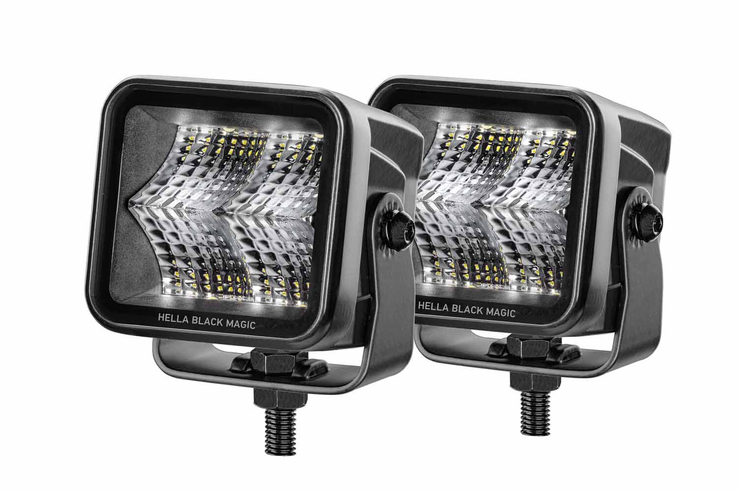 Σποτ Προβολέας LED Μάυρο Magic Edgeless Cube Kit 2.7" 12V 24V 1400lm HELLA 1FA358176801