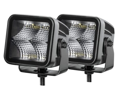 Σποτ Προβολέας LED Μάυρο Magic Edgeless Cube Kit 3.2" 12V 24V 3000lm HELLA 1FA358176811