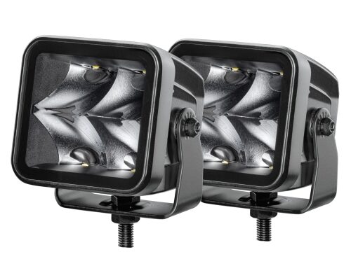 Σποτ Προβολέας LED Μάυρο Magic Edgeless Cube Kit 3.2" 12V 24V 3000lm HELLA 1FA358176821