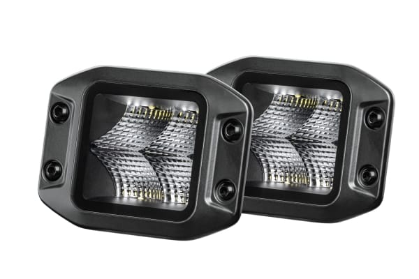 Σποτ Προβολέας LED Μάυρο Magic Edgeless Cube Kit 3.2" 12V 24V 3000lm HELLA 1FA358176831