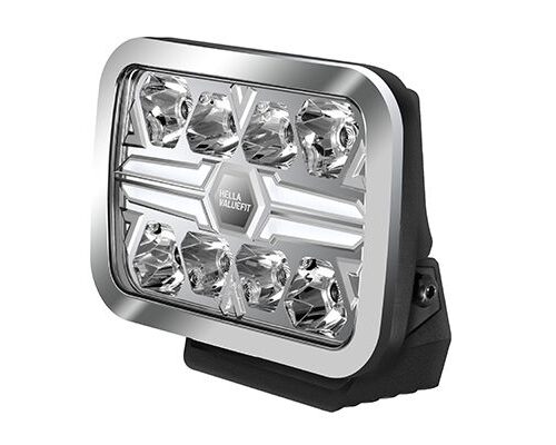 Σποτ Προβολέας LED Blade Chrome RE 9" 12V 24V White Amber HELLA VALUEFIT 1FJ357199081