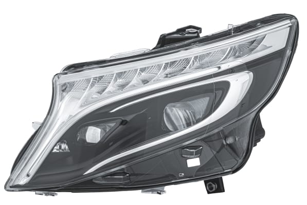 LED Φανάρι Μπροστινό Αριστερό για MERCEDES BENZ VITO Tourer (W447) HELLA 1LX011284371