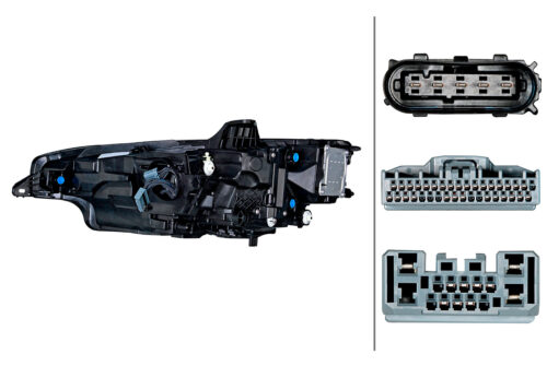 LED Φανάρι Μπροστινό Δεξιό για VOLVO V60 S60 HELLA 1LX013508941
