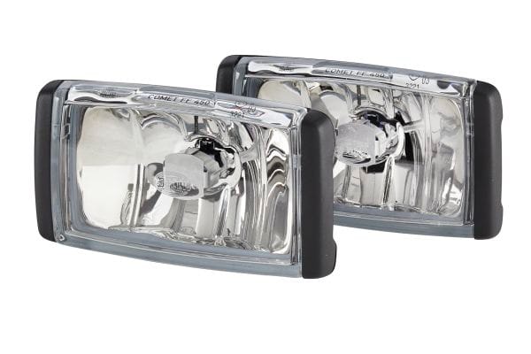 Μπροστινό Ομίχλης Φανάρι Set Προβολέας Comet 450 12V 24V HELLA 1NB010951831