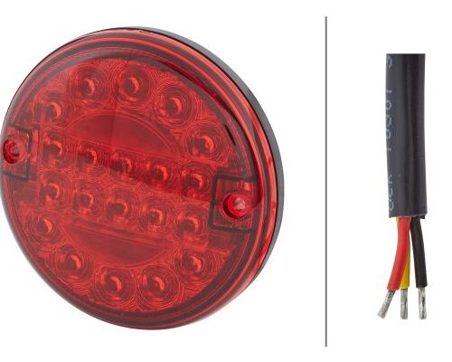 Φανάρι Πίσω Ομίχλης LED 24V 12V HELLA VALUEFIT 2NE357026131