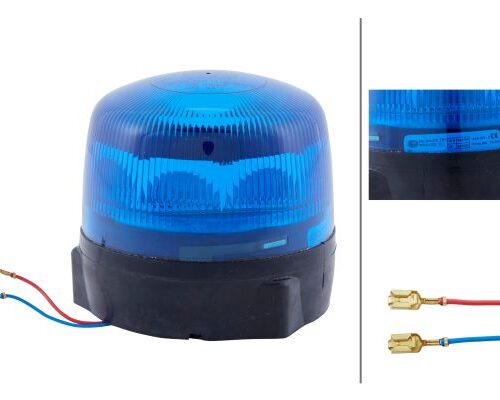 Φάρος LED RotaLED 12V 24V Μπλέ HELLA 2RL010979101