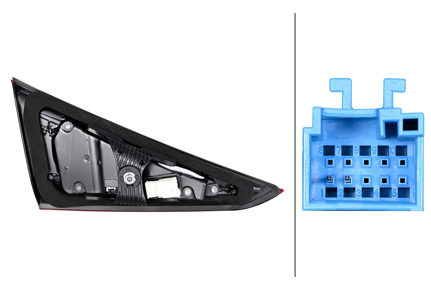 Φανάρι Πίσω LED Δεξιό για MERCEDES BENZ CLS (C257) + Mo Mopf Θέσης Assembly HELLA 2SA013103081
