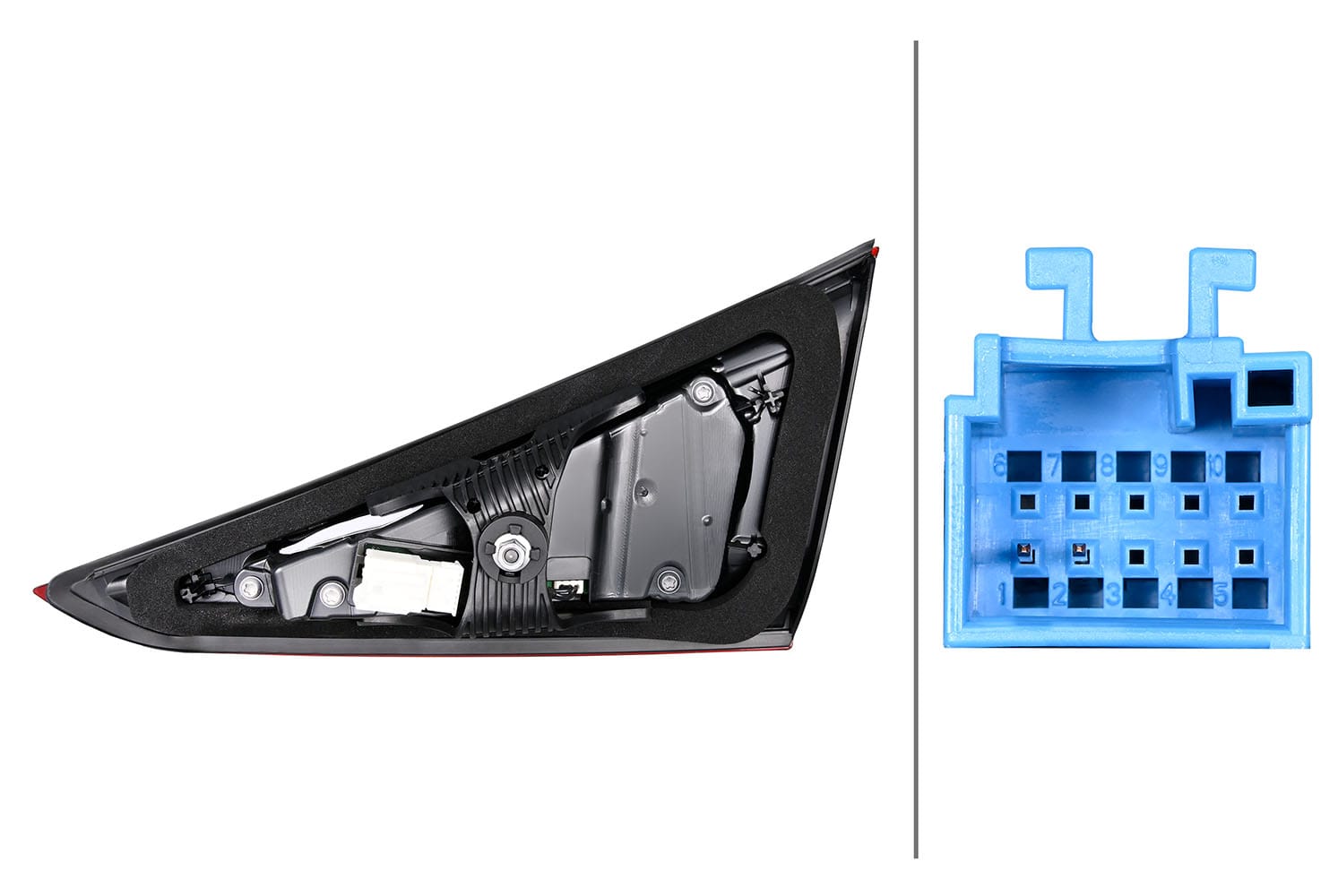 Φανάρι Πίσω LED Αριστερό για MERCEDES BENZ CLS (C257) + Mop Mopf Θέσης Assembly HELLA 2SA013103091