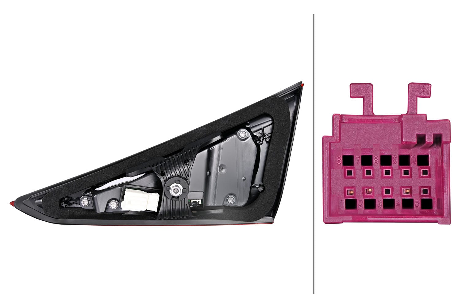 Φανάρι Πίσω LED Αριστερό για MERCEDES BENZ CLS (C257) + Mop Mopf Θέσης Assembly HELLA 2SA013103111
